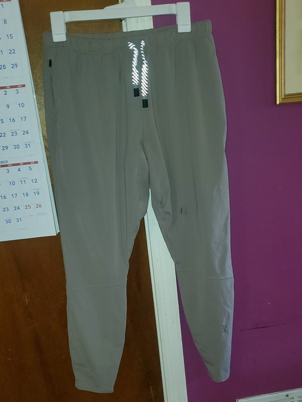 Men's Fableletics. Lightweight Drawstring Jogger Pants - Taupe